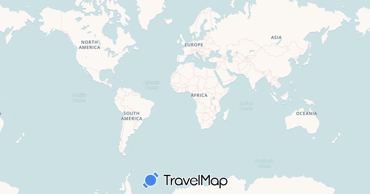 TravelMap itinerary: driving, fait / tatsache in Germany, France (Europe)